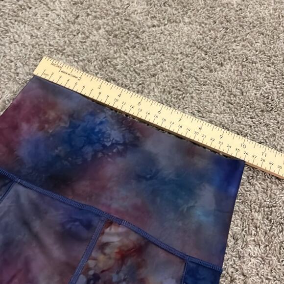 ATHLETA Salutation II Stash Pocket Capri Leggings Supernova Purple Pink XXS - Picture 7 of 16